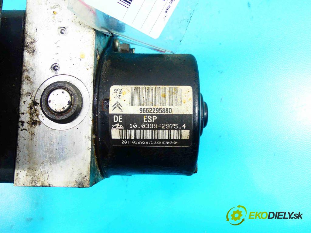 Peugeot 207 1.6 THP 150 HP manual 110 kW 1598 cm3 2- čerpadlo abs 9662295880 (Pumpy ABS)
