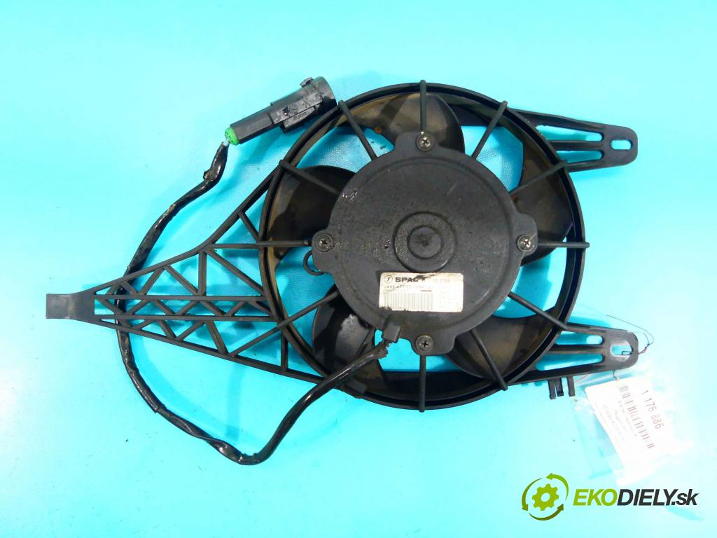 Peugeot 207 1.6 THP 150 HP manual 110 kW 1598 cm3 2- Ventilátor chladiča 9680003280