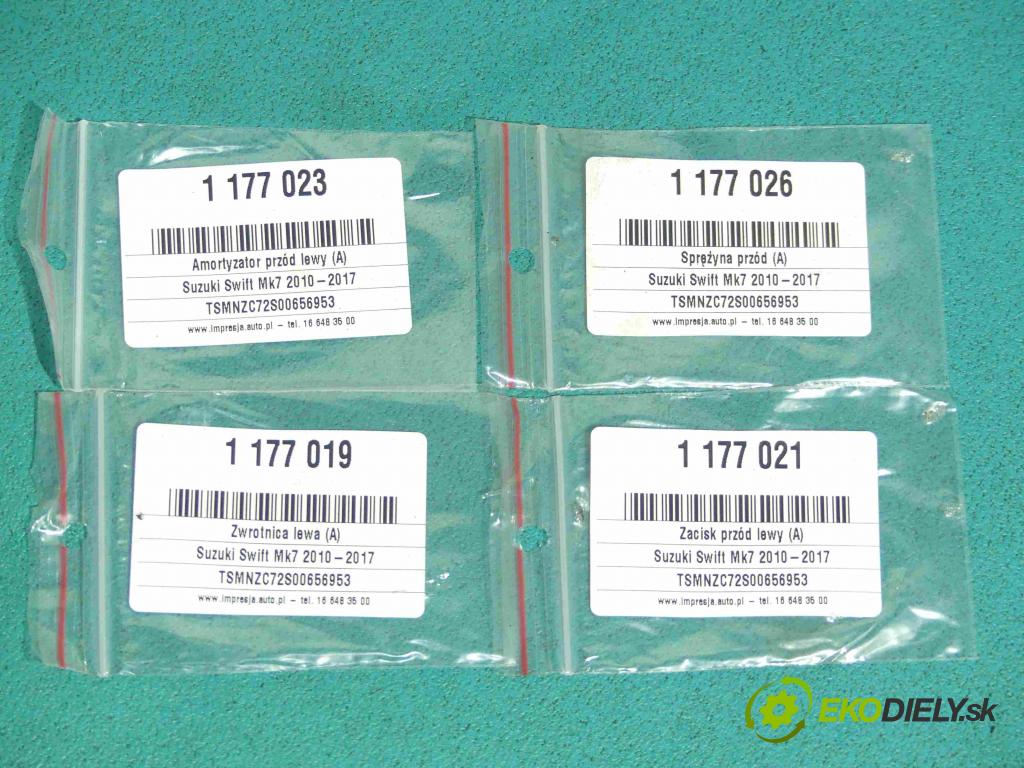 Suzuki Swift Mk7 2010-2017 1.2 16v 94 HP manual 69 kW 1242 cm3 5- pružina predné  (Ostatné)