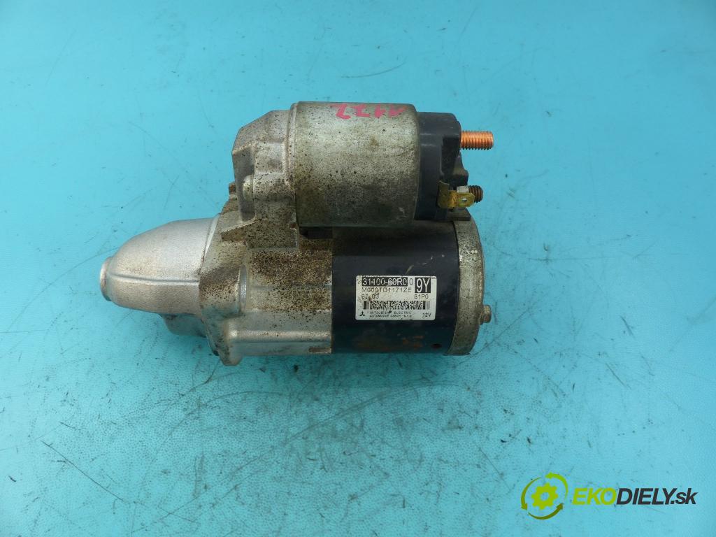 Suzuki Swift Mk7 2010-2017 1.2 16v 94 HP manual 69 kW 1242 cm3 5- štartér 31100-60R0 (Štartéry)