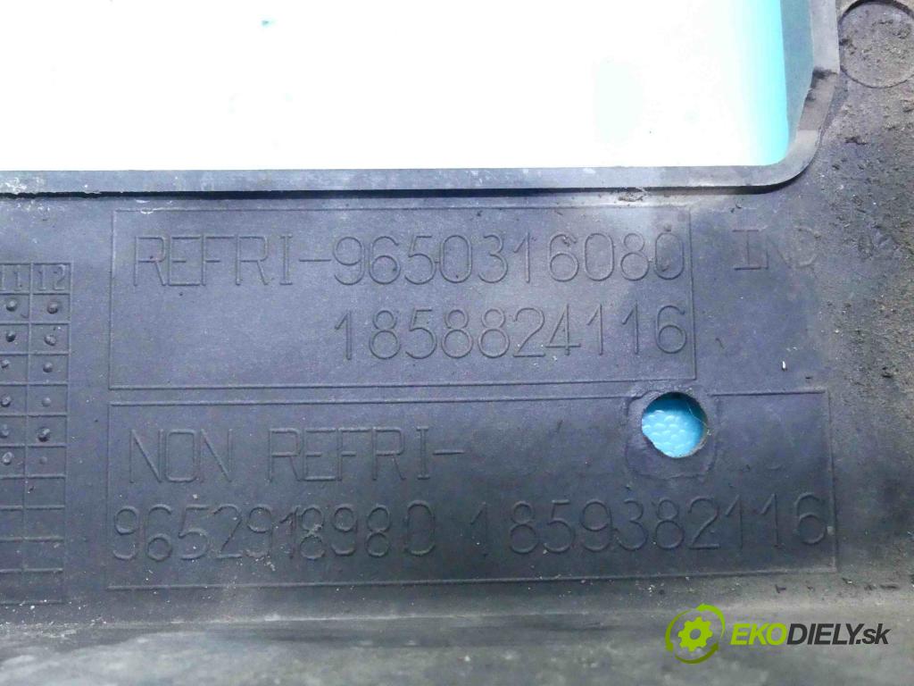 Peugeot 3008 I 2009-2016 1.6 hdi 109 HP automatic 80 kW 1560 cm3 5- Ventilátor chladiča 9650316080