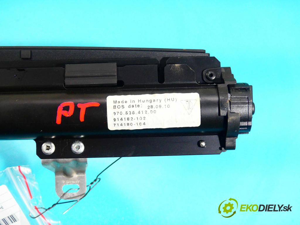 Porsche Panamera I 970 2009-2016 4.8 V8 400KM: automatic 294 kW 4806 cm3 5- roleta 97053641200 (Rolety kufra)