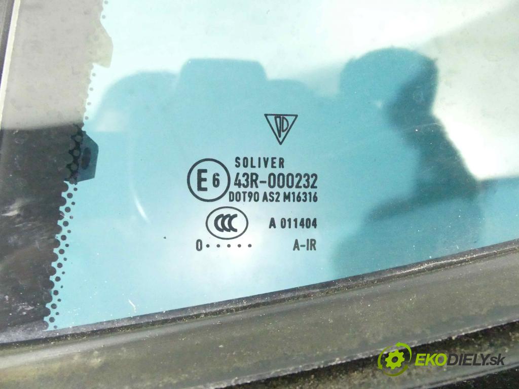 Porsche Panamera I 970 2009-2016 4.8 V8 400KM: automatic 294 kW 4806 cm3 5- sklo dvere zadné ľavé 970544311