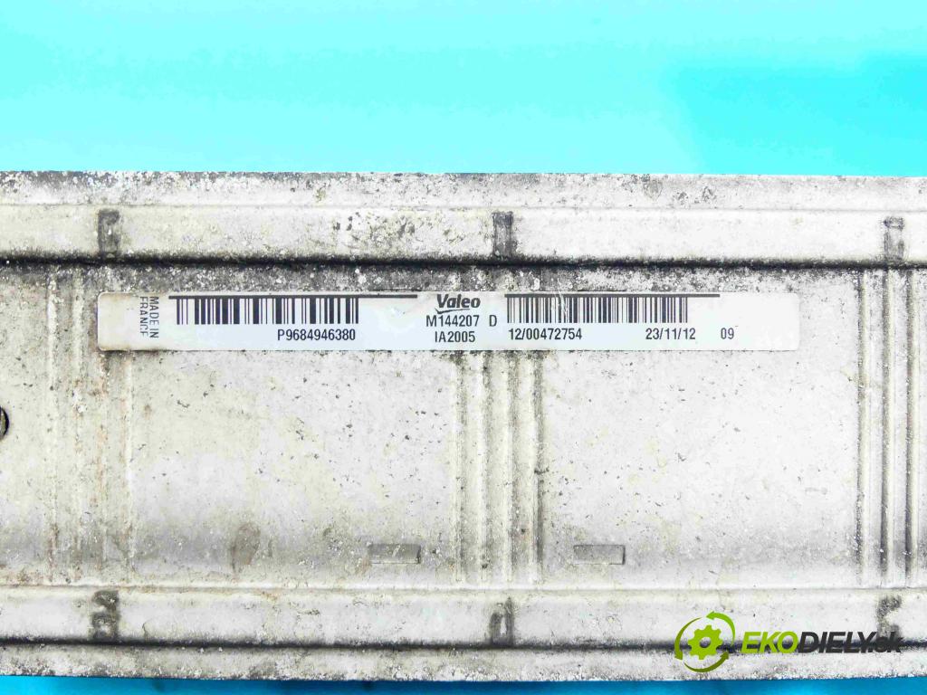 Citroen C5 II 2008-2017 1.6 hdi 114 hp automatic 84 kW 1560 cm3 5- Intercooler 9684946380 (Chladiče nasávaného vzduchu (intercoolery))