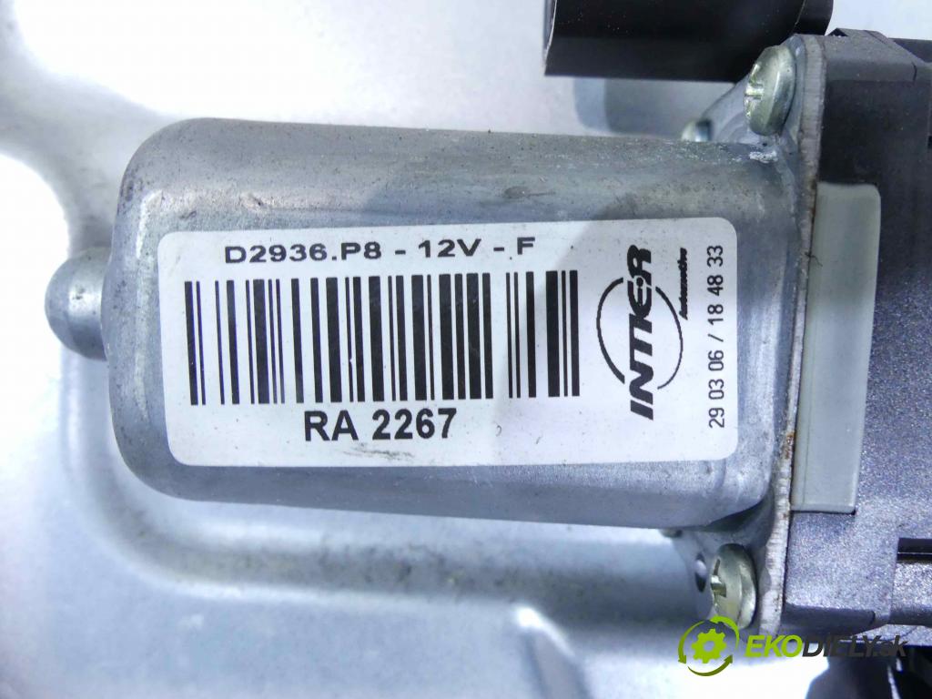 Alfa romeo 159 1.9 JTS 160 HP manual 118 kW 1859 cm3 4- mechanizmus okná predné ľavý 50504213