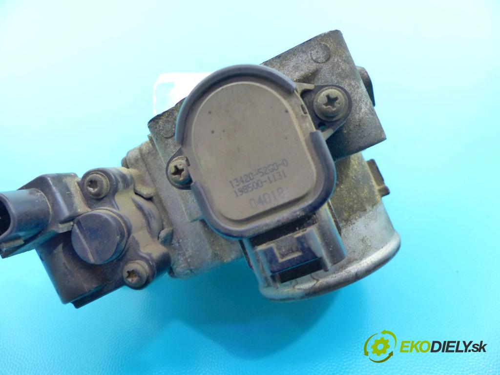 Suzuki Wagon R+ 1.3 76 hp manual 56 kW 1298 cm3 5- škrticí klapka 13420-52G0-0 (Škrticí klapky)