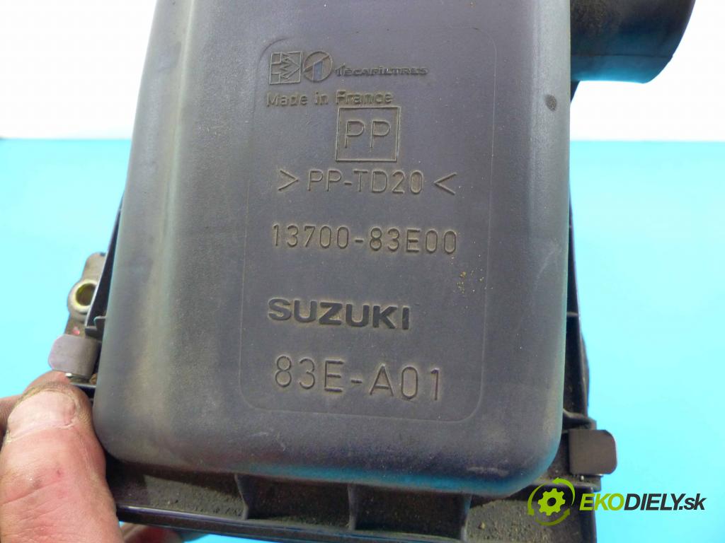 Suzuki Wagon R+ 1.3 76 HP manual 56 kW 1298 cm3 5- obal filtra vzduchu 13700-83E00 (Obaly filtrov vzduchu)