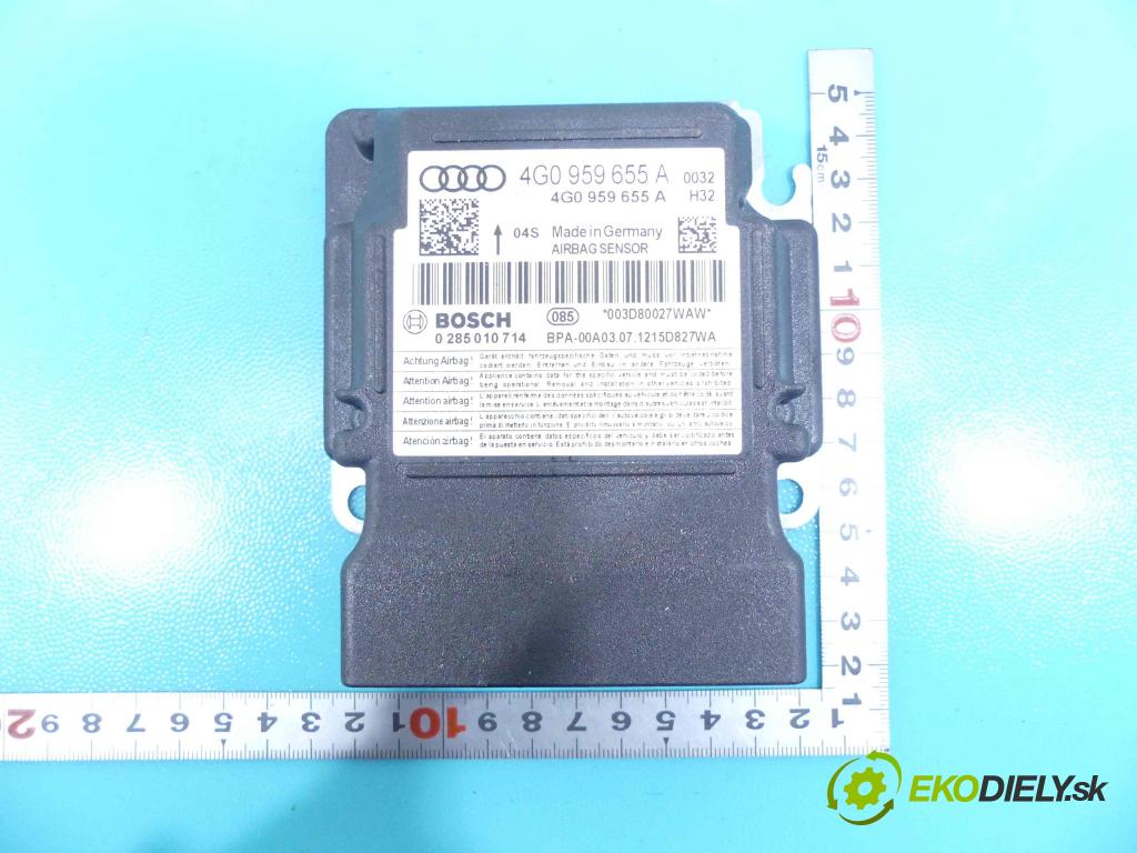 Audi A6 C7 2011-2018 3.0 TFSI (4G): 310HP automatic 228 kW 2995 cm3 4- modul riadiaca jednotka 4G0959655A (Ostatné)