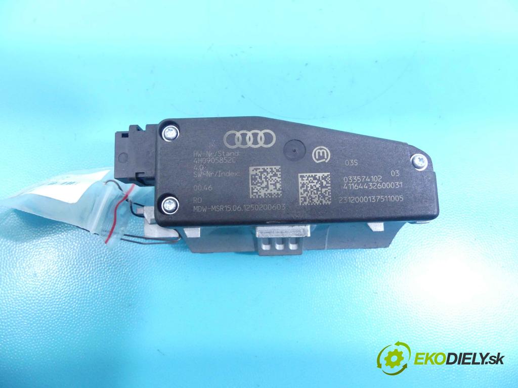 Audi A6 C7 2011-2018 3.0 TFSI 310HP automatic 228 kW 2995 cm3 4- Blokáda: řízení: 4H0905852C (Ostatné)