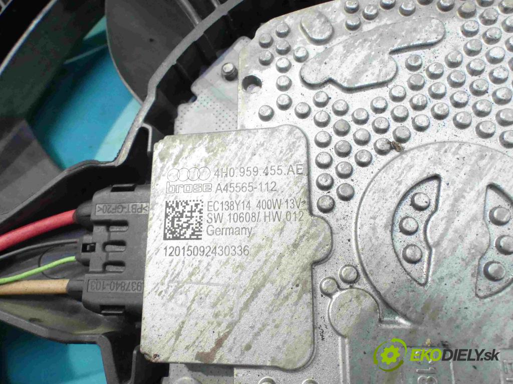 Audi A6 C7 2011-2018 3.0 TFSI 310HP automatic 228 kW 2995 cm3 4- Ventilátor chladiča 4H0121003N