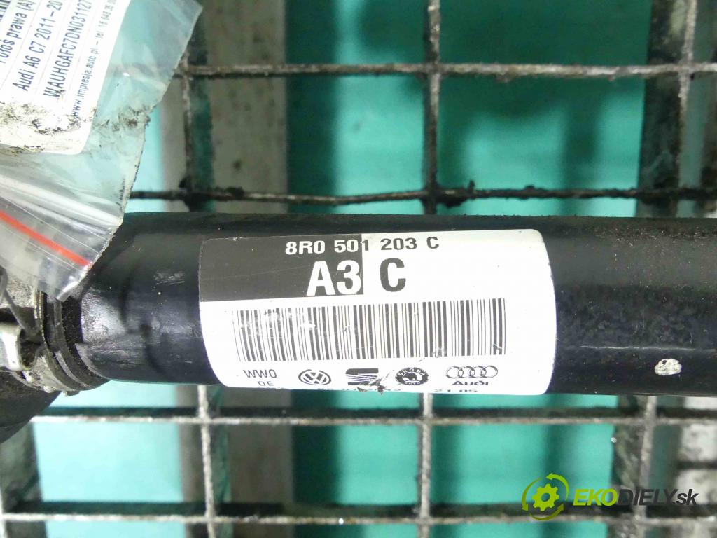 Audi A6 C7 2011-2018 3.0 TFSI 310HP automatic 228 kW 2995 cm3 4- poloos pravé 8R0501203C (Poloosy)