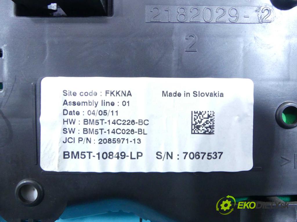 Ford Focus Mk3 2010-2018 1.6 tdci 116 hp manual 85 kW 1560 cm3 5- Přístrojová deska BM5T-10849-LP (Přístrojové desky, displeje)