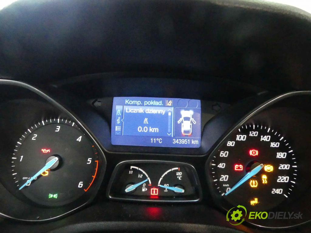 Ford Focus Mk3 2010-2018 1.6 tdci 116 hp manual 85 kW 1560 cm3 5- Přístrojová deska BM5T-10849-LP (Přístrojové desky, displeje)