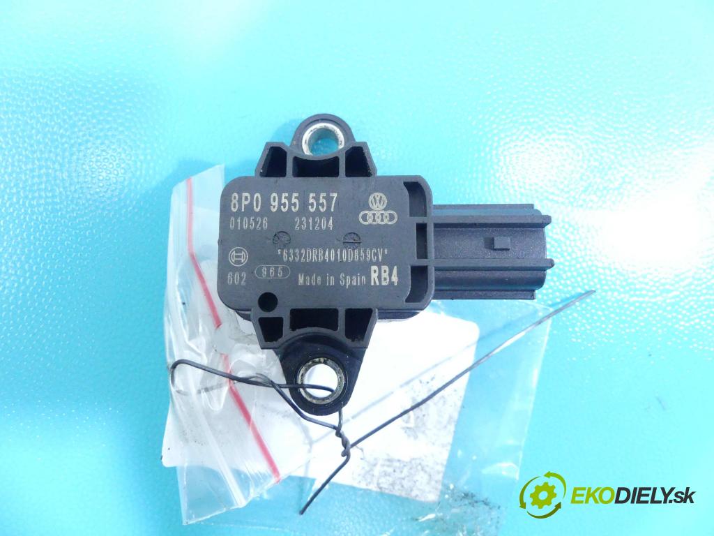 Audi A3 8P 2003-2012 2.0 tdi 136 HP manual 100 kW 1968 cm3 5- snímač šokovat: 8P0955557 (Snímače nárazu)