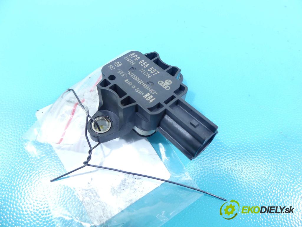Audi A3 8P 2003-2012 2.0 tdi 136 HP manual 100 kW 1968 cm3 5- snímač šokovat: 8P0955557 (Snímače nárazu)