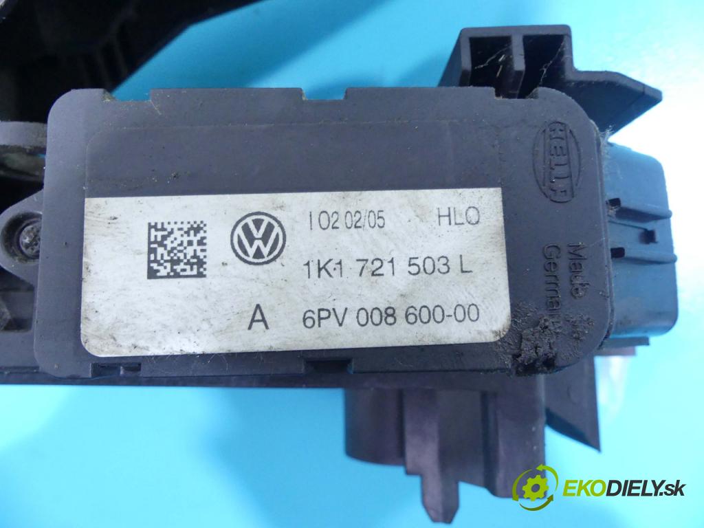Audi A3 8P 2003-2012 2.0 tdi 136 HP manual 100 kW 1968 cm3 5- pedále 1K1721503L (Pedále)