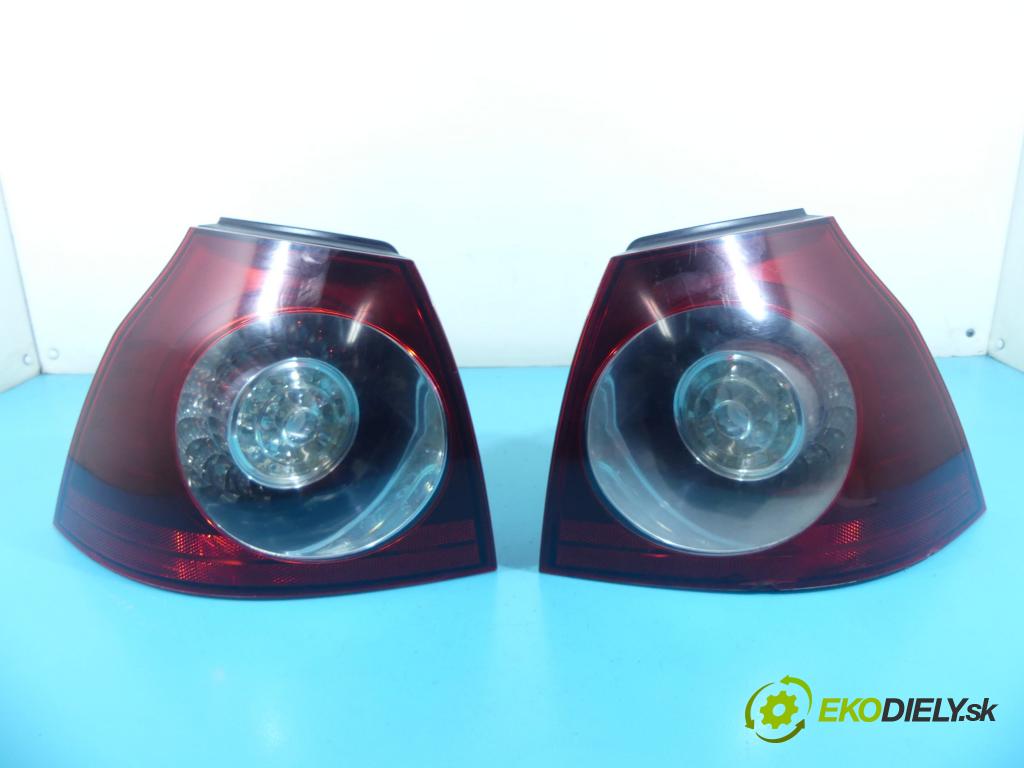 Vw Golf V 2003-2009 1.6 SR 102 HP manual 75 kW 1595 cm3 3- svetlo / reflektor zadné ľavé 1K0052204 (Ostatné)