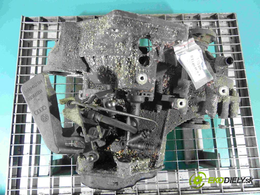 Seat Ibiza III 6L 2002-2008 1.9 tdi 101 HP manual 74 kW 1896 cm3 3- prevodovka stupeň,rýchlosť manual GGU