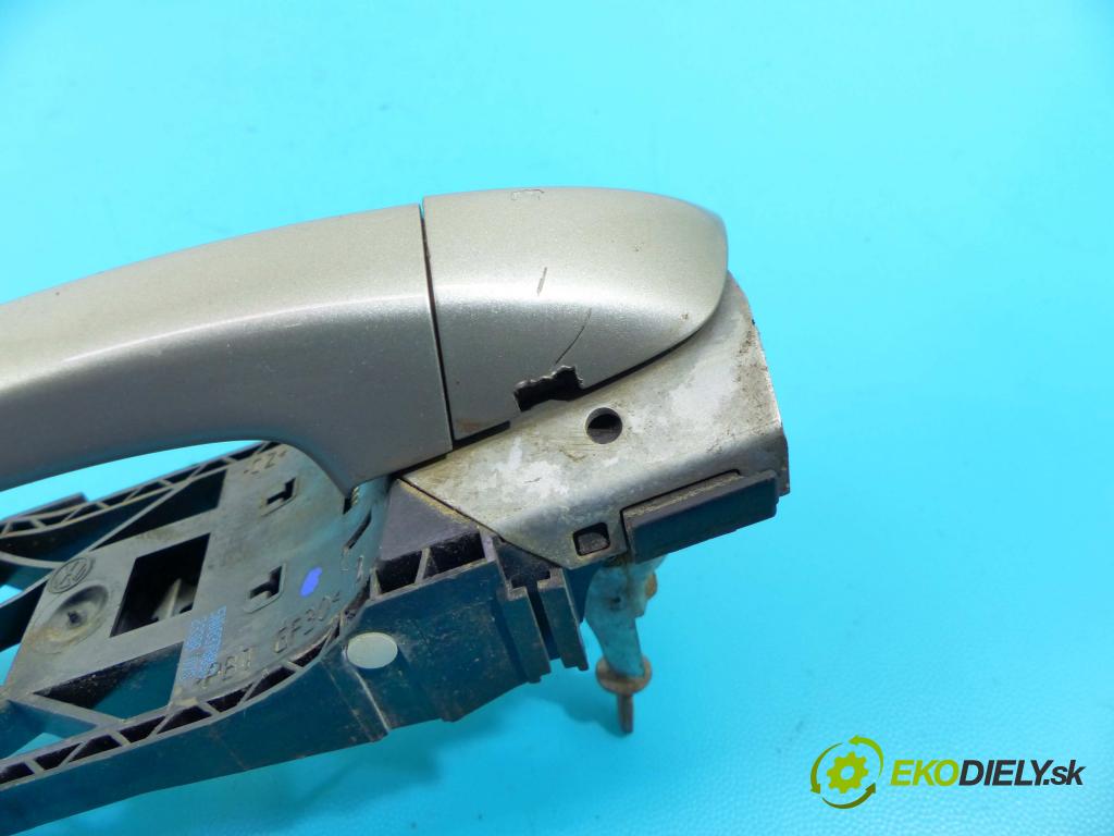 Skoda Superb II 2008-2015 2.0 tdi 170 HP manual 125 kW 1968 cm3 4- rukoväť predné ľavé mimo: 5N0837885G (Vonkajšie predné ľavé)