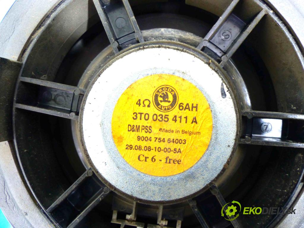 Skoda Superb II 2008-2015 2.0 tdi 170 hp manual 125 kW 1968 cm3 4- reproduktory 3T0035411A