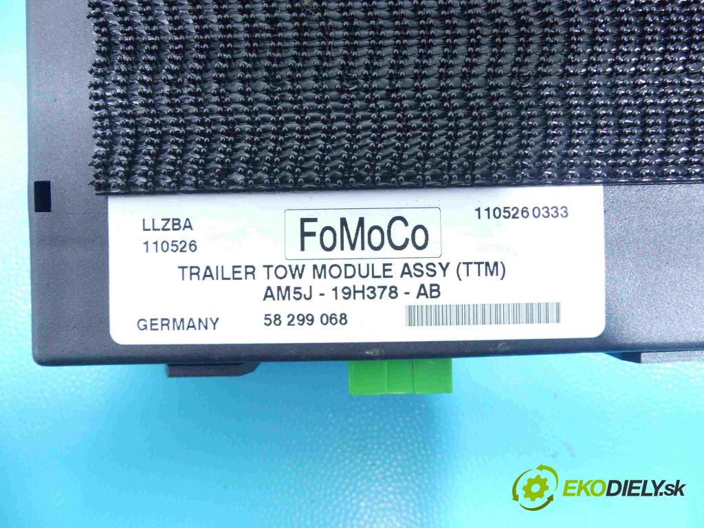 Ford Focus Mk3 2010-2018 1.6 tdci 116 HP manual 85 kW 1560 cm3 5- modul riadiaca jednotka AM5J-19H378-AB (Ostatné)