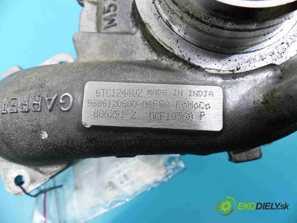Ford Focus Mk3 2010-2018 1.6 tdci 116 HP manual 85 kW 1560 cm3 5- turbodúchadlo, turbo 806291-2 (Turbodúchadlá (kompletné))