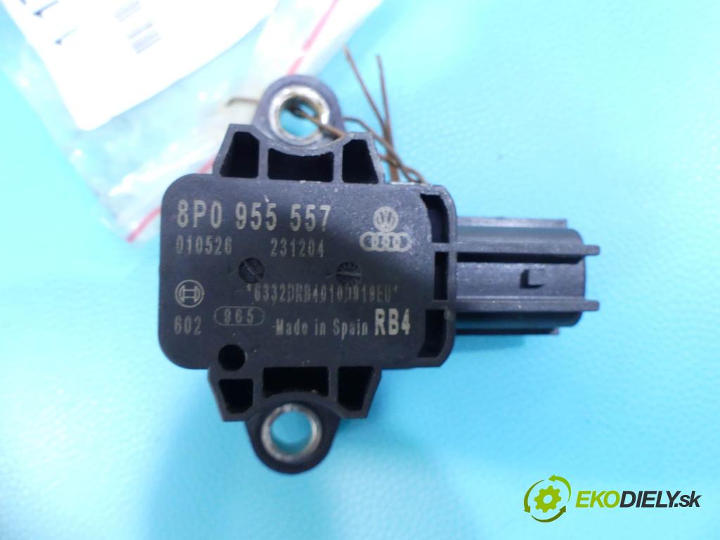 Audi A3 8P 2003-2012 2.0 tdi 136 HP manual 100 kW 1968 cm3 5- snímač šokovat: 8P0955557 (Snímače nárazu)