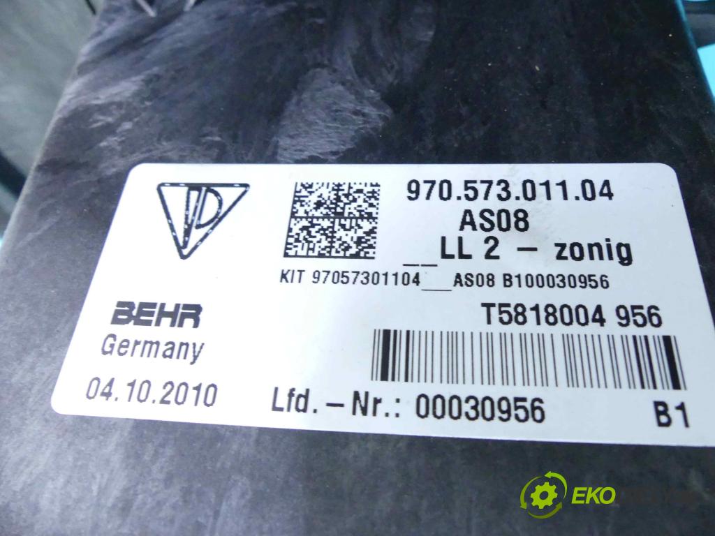 Porsche Panamera I 970 2009-2016 4.8 V8 400KM: automatic 294 kW 4806 cm3 5- radiator 97057301104 (Radiátory kúrenia)