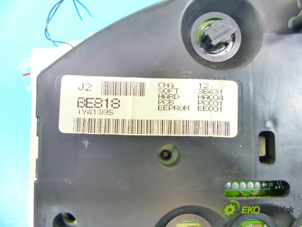 Nissan Primera P11 1996-2002 1.8 16v 114 HP manual 84 kW 1769 cm3 5- prístrojovka/ budíky BE818 (Prístrojové dosky, displeje)