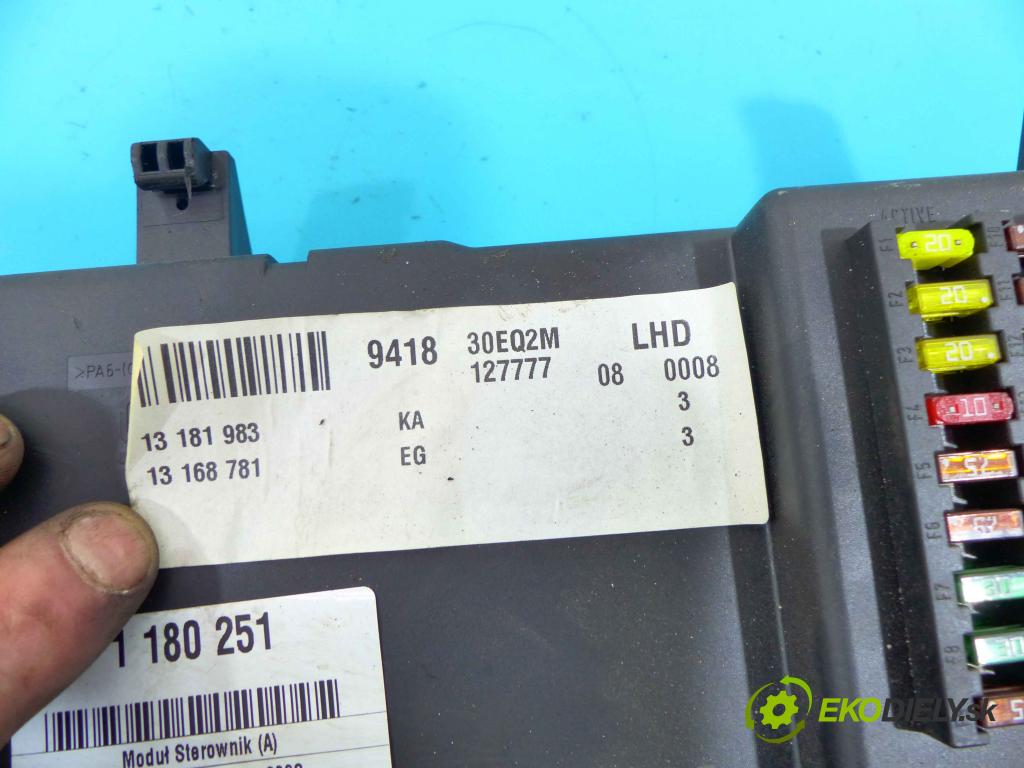 Opel Vectra C 2002-2008 1.9 cdti 120 HP manual 88 kW 1910 cm3 5- modul riadiaca jednotka 13168781 (Ostatné)