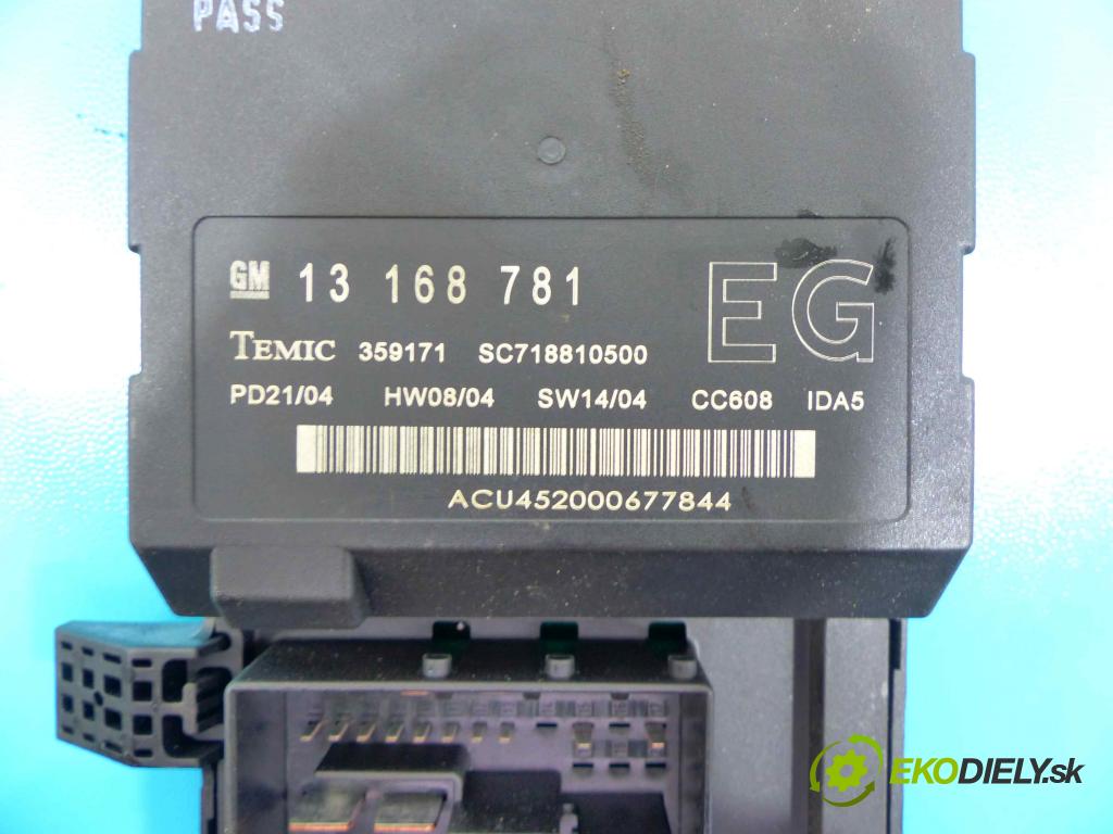 Opel Vectra C 2002-2008 1.9 cdti 120 HP manual 88 kW 1910 cm3 5- modul riadiaca jednotka 13168781 (Ostatné)