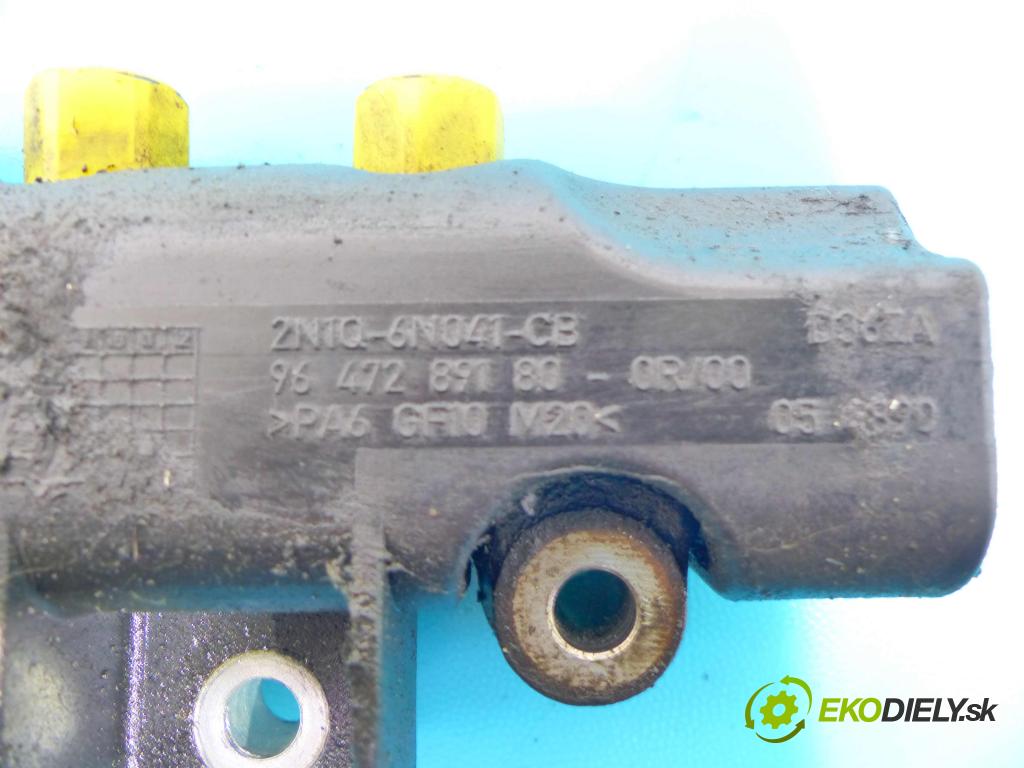 Ford Fiesta Mk6 2002-2008 1.4 tdci 68 HP manual 50 kW 1399 cm3 5- lišta vstrekovacia 9647289180 (Vstrekovacie lišty)