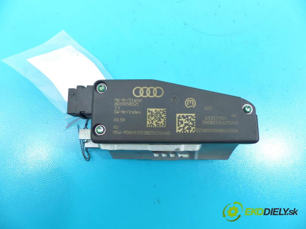 Audi A4 B8 2007-2015 2.0 tdi 143 HP manual 105 kW 1968 cm3 4- Blokáda: řízení: 8K0905852C (Ostatné)