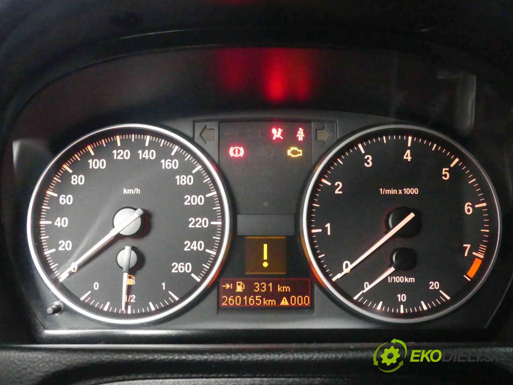 Bmw 3 E90 2005-2013 2.0b 170 HP manual 125 kW 1995 cm3 2- prístrojovka/ budíky 9166839 (Prístrojové dosky, displeje)