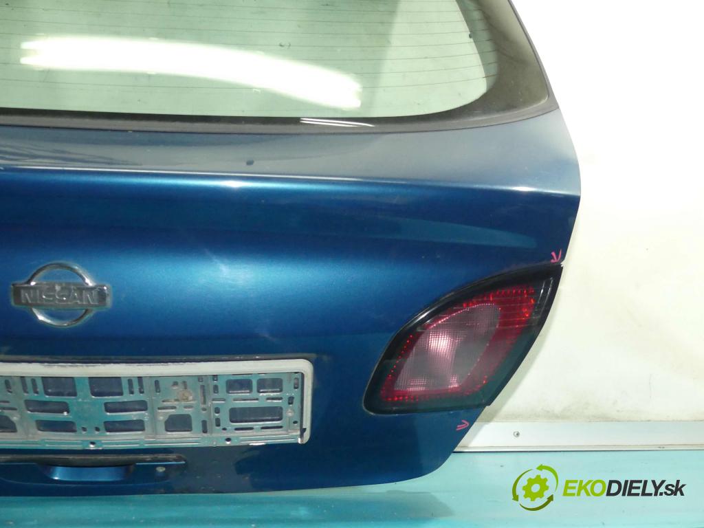 Nissan Primera P11 1996-2002 1.8 16v 114 hp manual 84 kW 1769 cm3 5- zadní kufrové dveře  (Zadní kapoty)