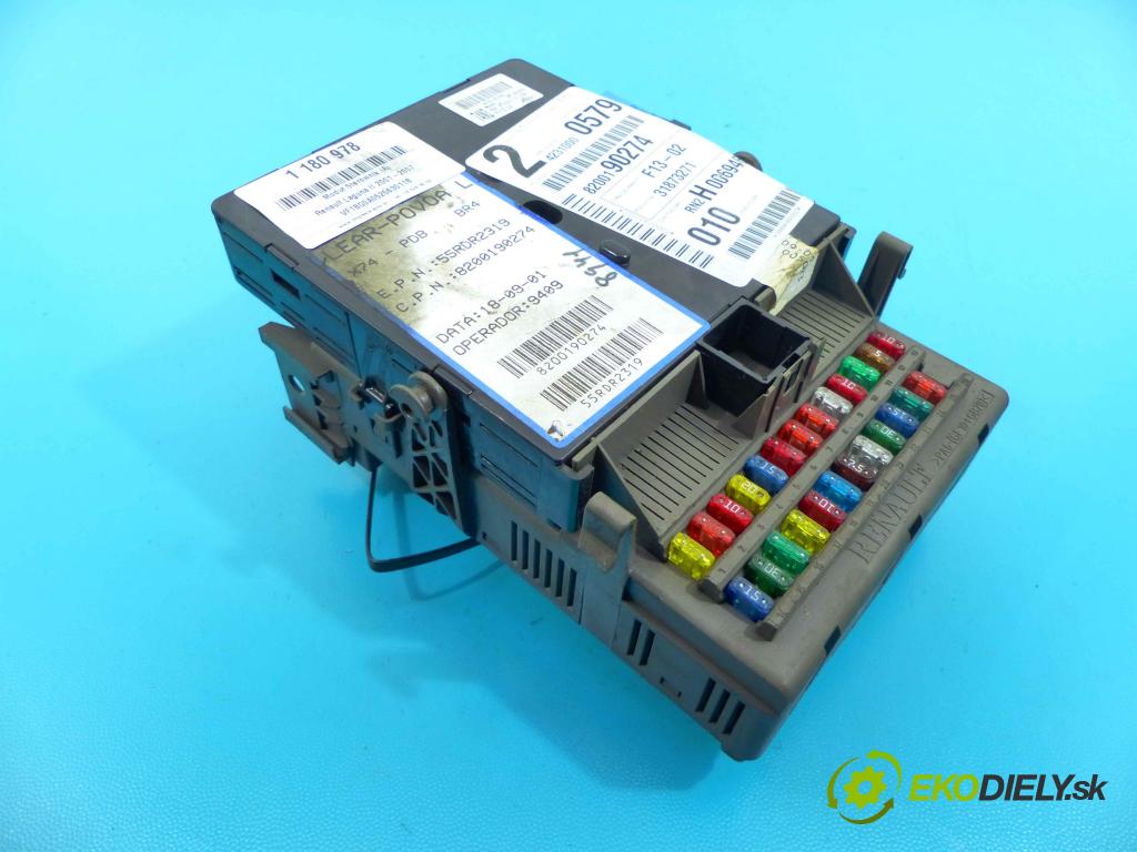 Renault Laguna II 2001-2007 1.6 16v 107 HP manual 79 kW 1598 cm3 5- modul riadiaca jednotka 8200190274 (Ostatné)
