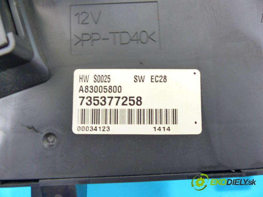 Fiat Idea 1.3 jtd 69KM manual 51 kW 1251 cm3 5- panel kúrenia 735377258