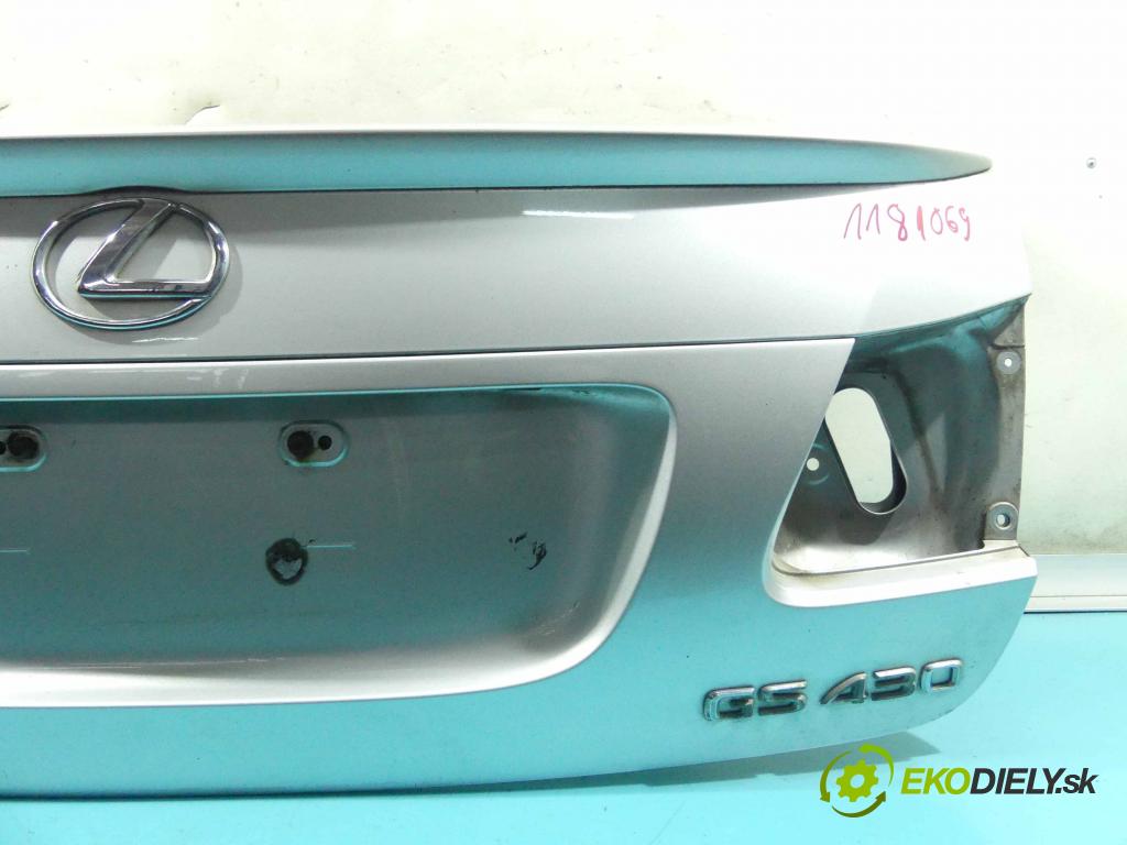 Lexus GS III 2005-2012 4.3 V8 283KM automatic 208 kW 4293 cm3 4- zadní kufrové dveře  (Zadní kapoty)