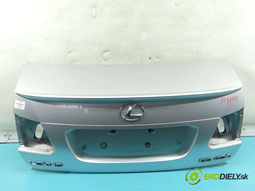 Lexus GS III 2005-2012 4.3 V8 283KM automatic 208 kW 4293 cm3 4- zadní kufrové dveře  (Zadní kapoty)