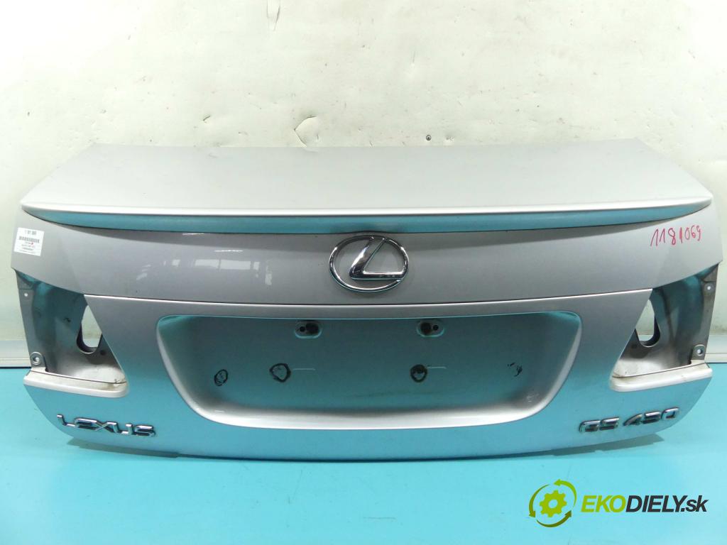 Lexus GS III 2005-2012 4.3 V8 283KM automatic 208 kW 4293 cm3 4- zadní kufrové dveře  (Zadní kapoty)
