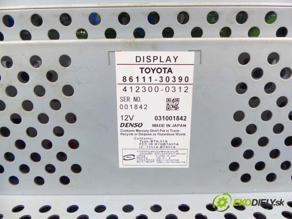 Lexus GS III 2005-2012 4.3 V8 283KM automatic 208 kW 4293 cm3 4- Radio továreň: 86120-30D10-C0