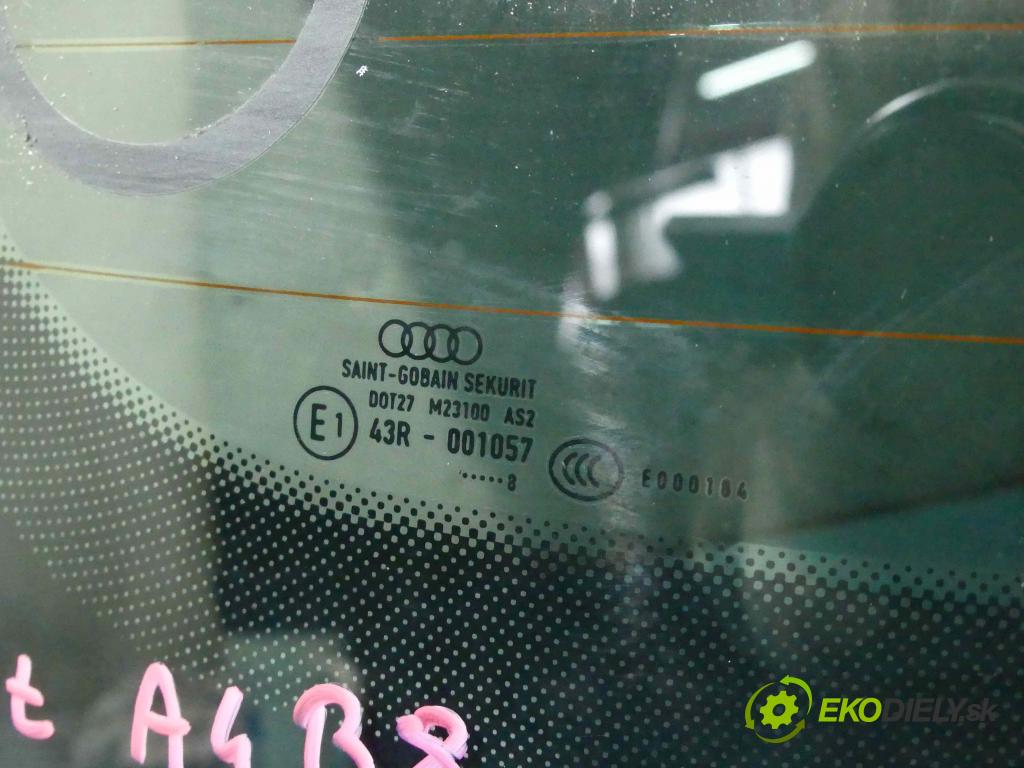 Audi A4 B8 2007-2015 2.0 tdi 143 HP manual 105 kW 1968 cm3 4- sklo zadná  (Sklá zadné)