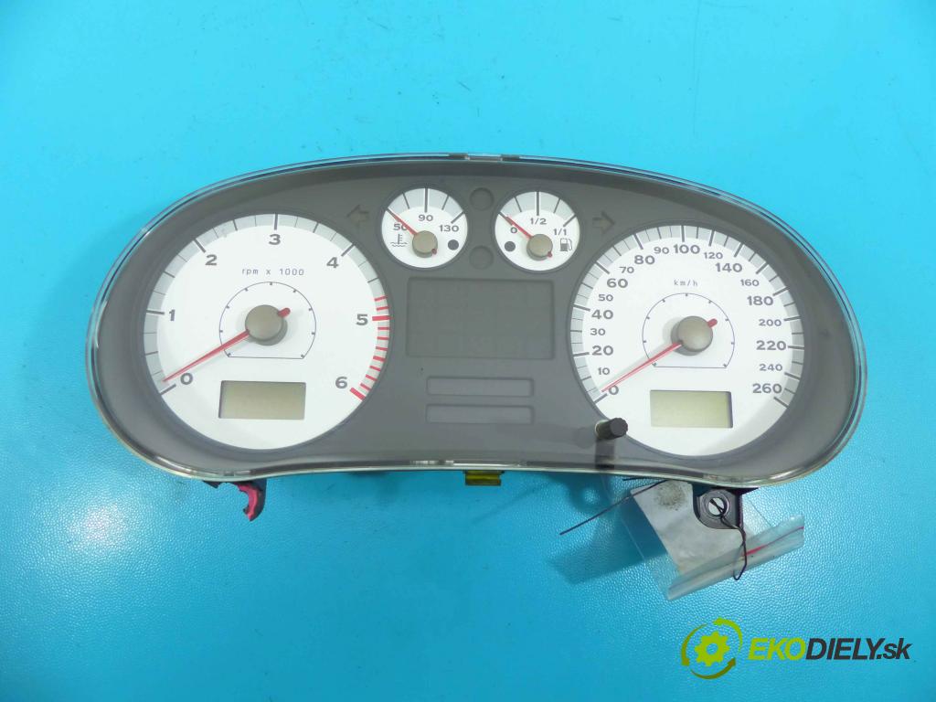 Seat Leon I 1999-2005 1.9 tdi 150 hp manual 110 kW 1896 cm3 5- Přístrojová deska W01M0920822E (Přístrojové desky, displeje)