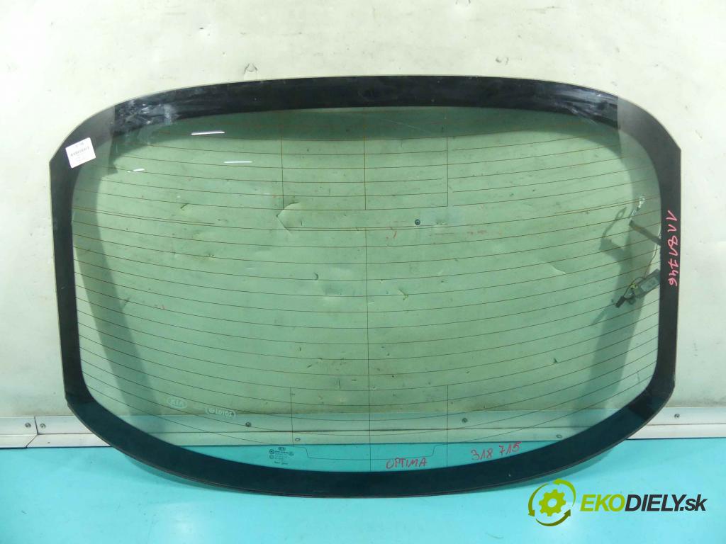Kia Optima III 2010-2015 1.7 crdi 136hp manual 100 kW 1685 cm3 4- sklo zadní  (Okna zadní)