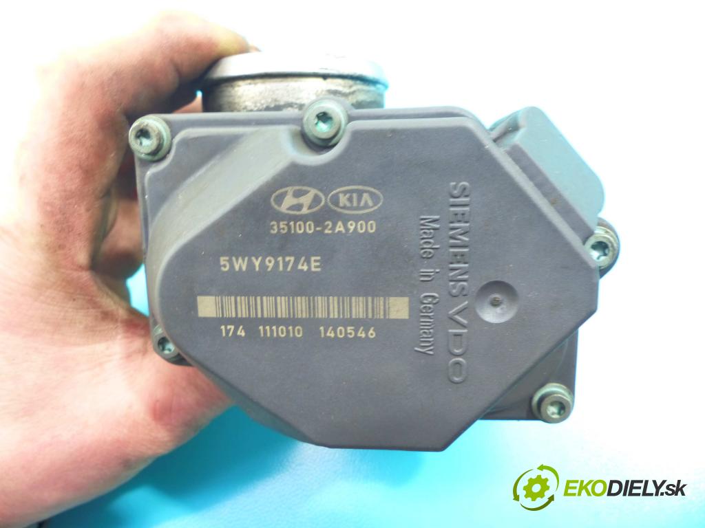 Kia Optima III 2010-2015 1.7 crdi 136 HP manual 100 kW 1685 cm3 4- klapka 35100-2A900 (Škrtiace klapky)