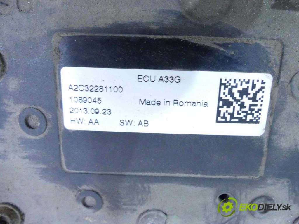 Opel Meriva B 2010-2017 1.4 T 120 HP manual 88 kW 1364 cm3 5- Brzda manuál: A2C34679500 (Ručné brzdy)