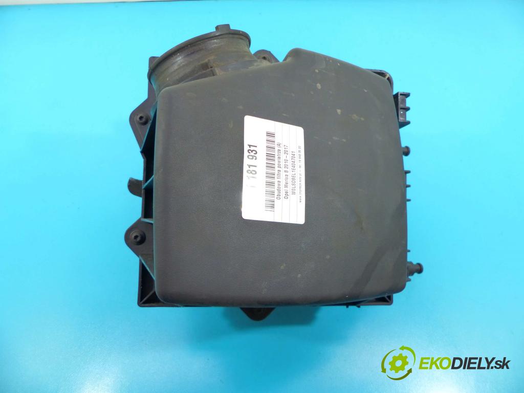 Opel Meriva B 2010-2017 1.4 T 120 HP manual 88 kW 1364 cm3 5- obal filtra vzduchu  (Obaly filtrov vzduchu)