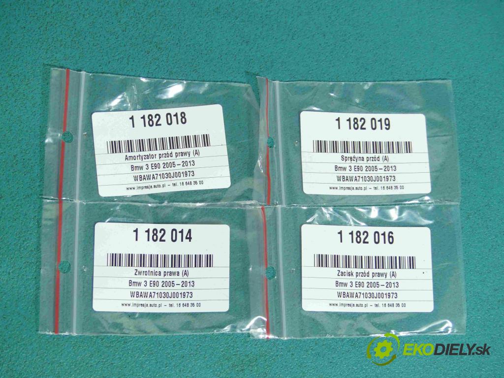 Bmw 3 E90 2005-2013 2.0b 170 HP manual 125 kW 1995 cm3 2- náboj pravé 6764444 (Náboje)