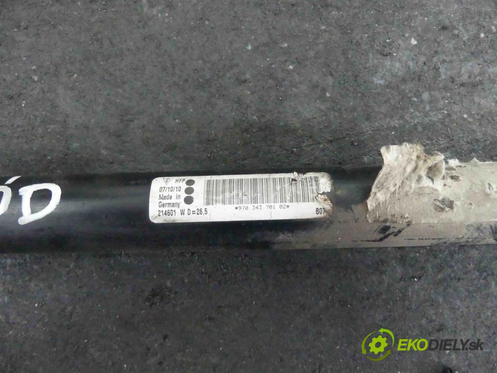 Porsche Panamera I 970 2009-2016 4.8 V8 400KM: automatic 294 kW 4806 cm3 5- tyč stabilizatora 97034370102 (Tyče stabilizátora)