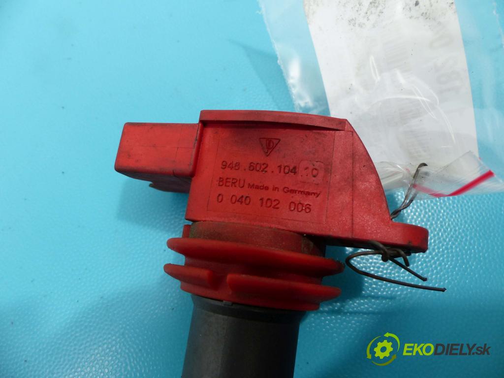 Porsche Panamera I 970 2009-2016 4.8 V8 400KM: automatic 294 kW 4806 cm3 5- cievka zapaľovacia 94860210410 (Zapaľovacie cievky, moduly)